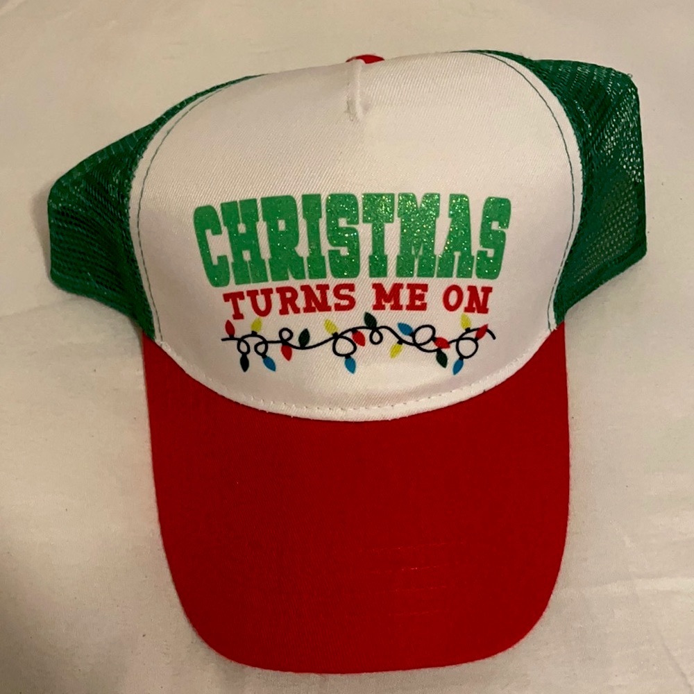 Holiday trucker hat